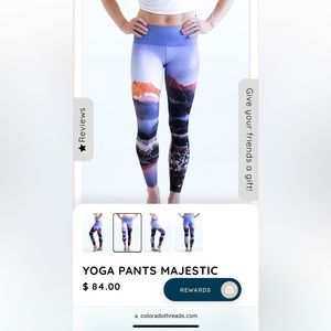 Colorado Threads - Yoga Pants Majestic
